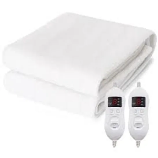 BOXED COSTWAY LARGE ELECTRIC MATTRESS PAD WITH 8 HEAT SETTINGS