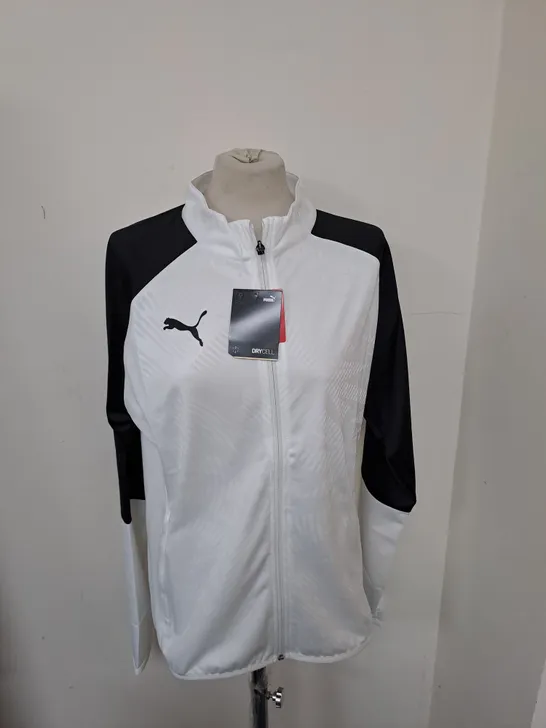 PUMA DRYCELL JACKET BLACK/WHITE MEDIUM