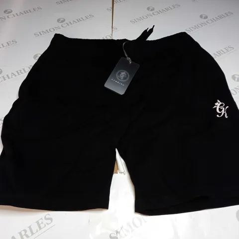 GYMKING PRO JERSEY SHORTS IN BLACK - LRAGE