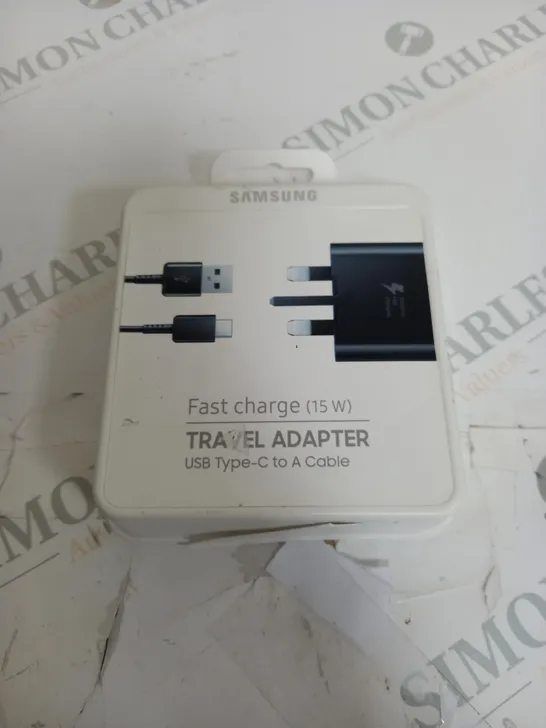 SAMSUNG FAST CHARGE TRAVEL ADAPTER USB TYPE-C TO A CABLE