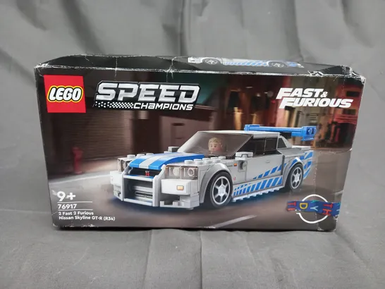 LEGO SPEED CHAMPION 2 FAST 2 FURIOUS NISSAN SKYLINE GT-R (R34)