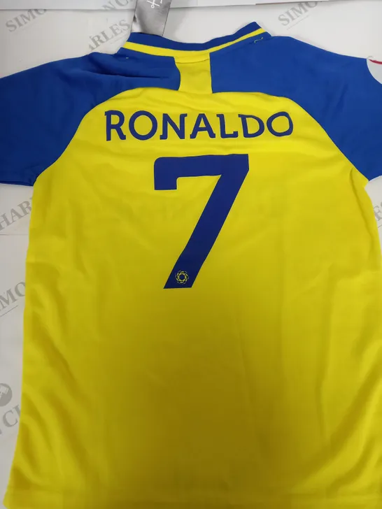 AL NASSR HOME KIT WITH RONALDO 7 SIZE 24