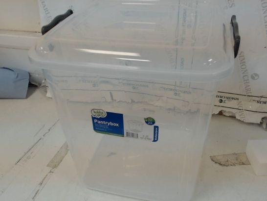 20 LITRE PANTRY/STORAGE BOX WITH LID