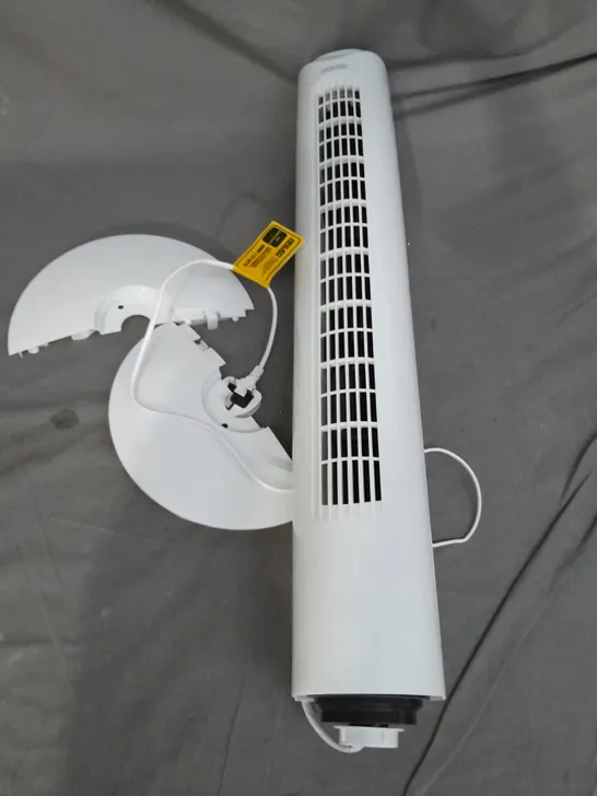 BOXED ARLEC 31" WHITE TOWER FAN WITH TIMER