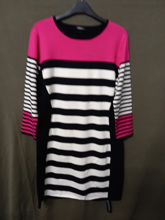 ROMAN STRIPED JUMPER DRESS - 14