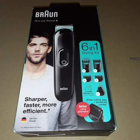 SEALED BRAUN ALL-IN-ONE TRIMMER 3