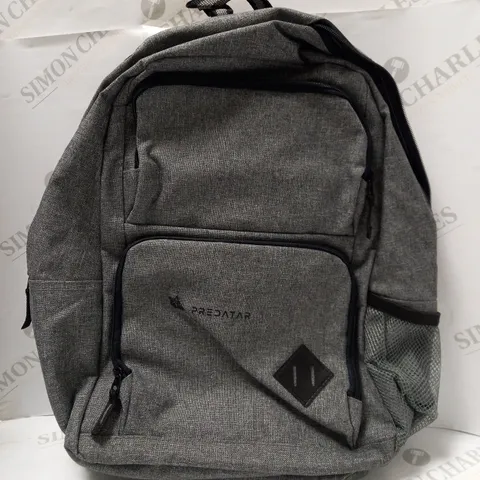 PREDATOR BLACK AND CARBON LAPTOP BACKPACK