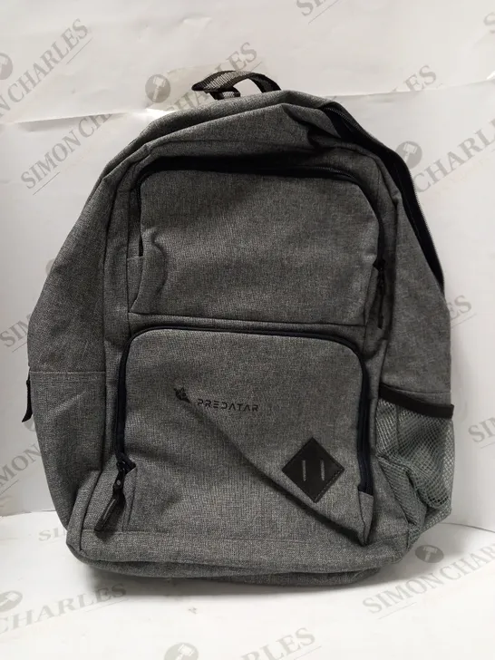 PREDATOR BLACK AND CARBON LAPTOP BACKPACK