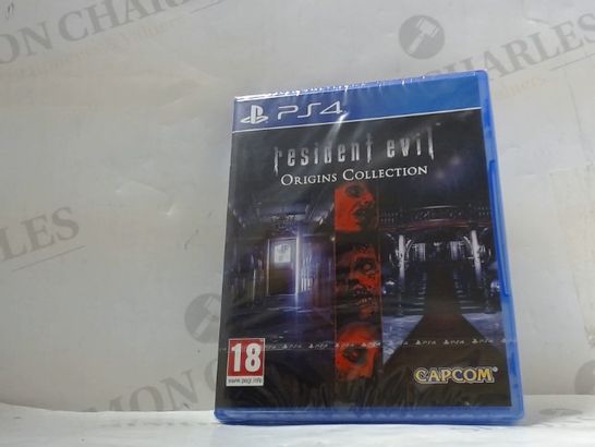 RESIDENT EVIL: ORIGINS COLLECTION PLAYSTATION 4 GAME