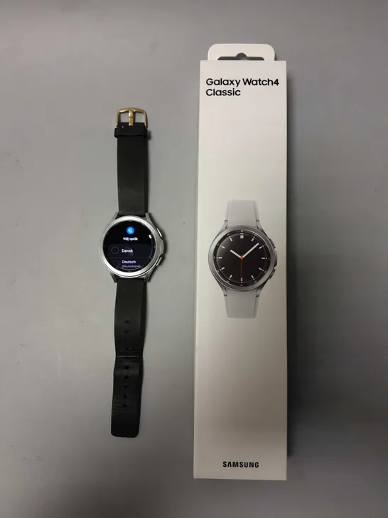 BOXED SAMSUNG GALAXY WATCH 4 CLASSIC SMARTWATCH 