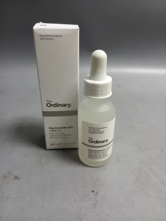 BOXED THE ORDINARY NIACINAMIDE 10% AND ZINC 1% SERUM 30ML