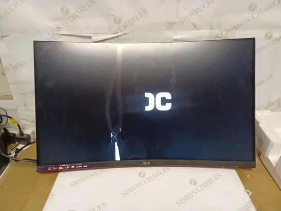 AOC GAMING C32G2ZE 32 INCH VA CURVED MONITOR (1920X1080 @ 240HZ) [COLLECTION ONLY]