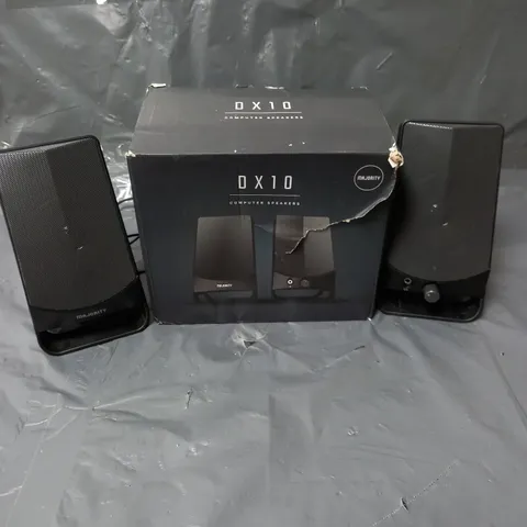 BOXED MAJORITY OX10 COMPUTER SPEAKERS 