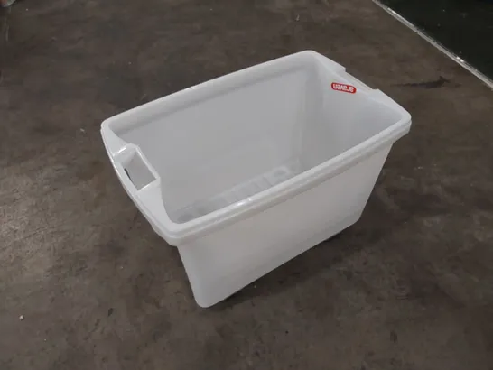 SET OF 2 LARGE PLASTIC TUBS