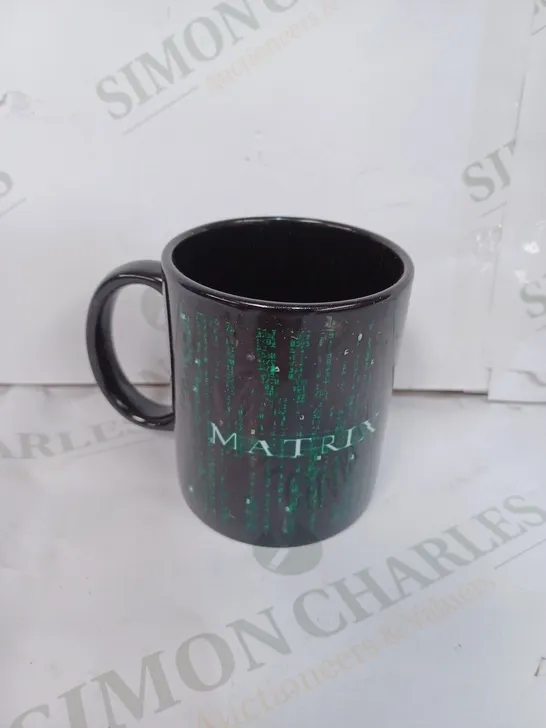 LOT TO CONTAIN 10 X MATRIX THEMED MUGS - COLLECTION ONLY