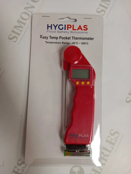 HYGIPLAS EASY TEMP POCKET THERMOMETER 