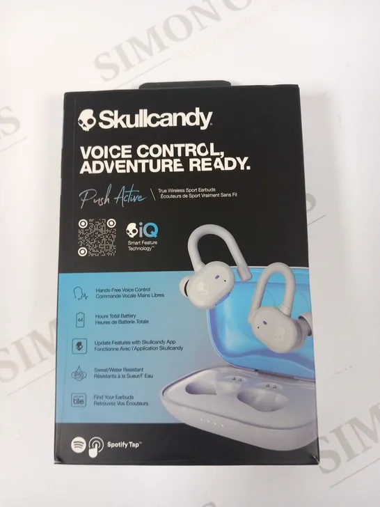 BOXED SKULLCANDY PUSH ACTIVE TRUE WIRELESS SPORT EARBUDS