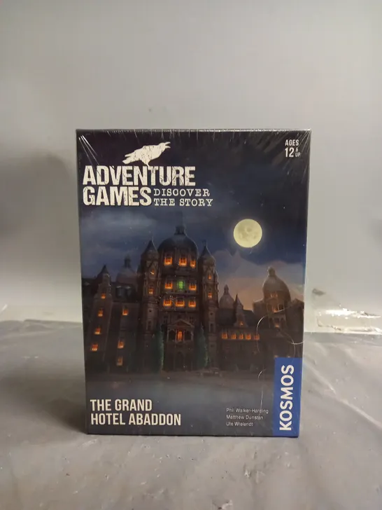 SEALED ADVENTURE GAMES DISCOVER THE STORY - THE GRAND HOTEL ABADDON