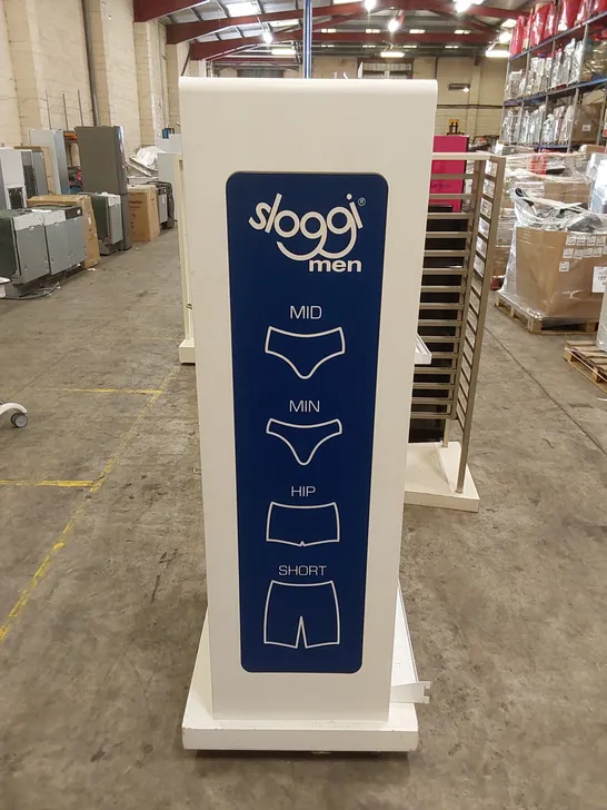 SLOGGI MEN RETAIL UNDERWEAR SHOP FITTING DISPLAY UNIT 