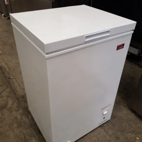 RUSSELL HOBBS 99L FREESTANDING WHITE CHEST FREEZER - UNPROCESSED RAW RETURN