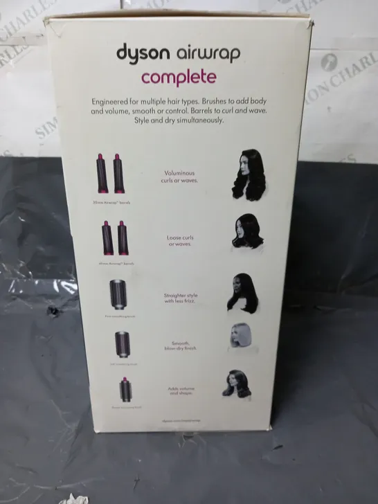 BOXED DYSON AIRWRAP COMPLETE HAIRSTYLING SYSTEM