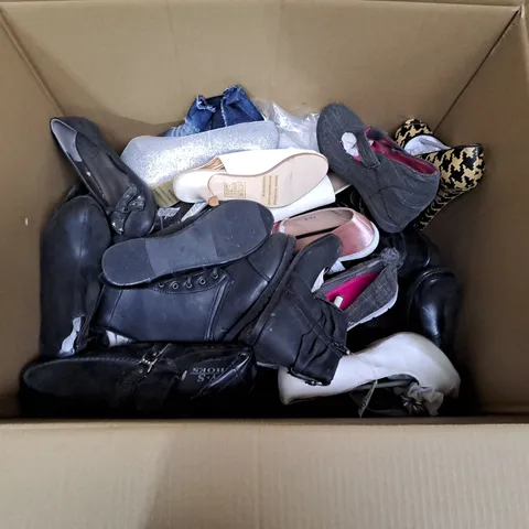 BOXED LOT OF ASSORTED SHOES