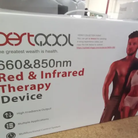 BERTOOL 660 & 850MM RED AND INFRARED THERAPY DEVICE 