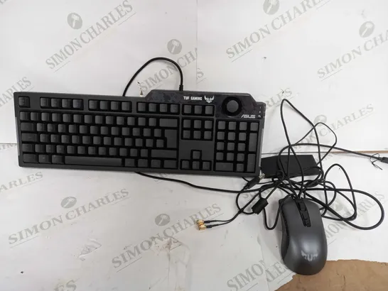 ASUS TUF GAMING K1 GAMING KEYBOARD WITH MOUSE 