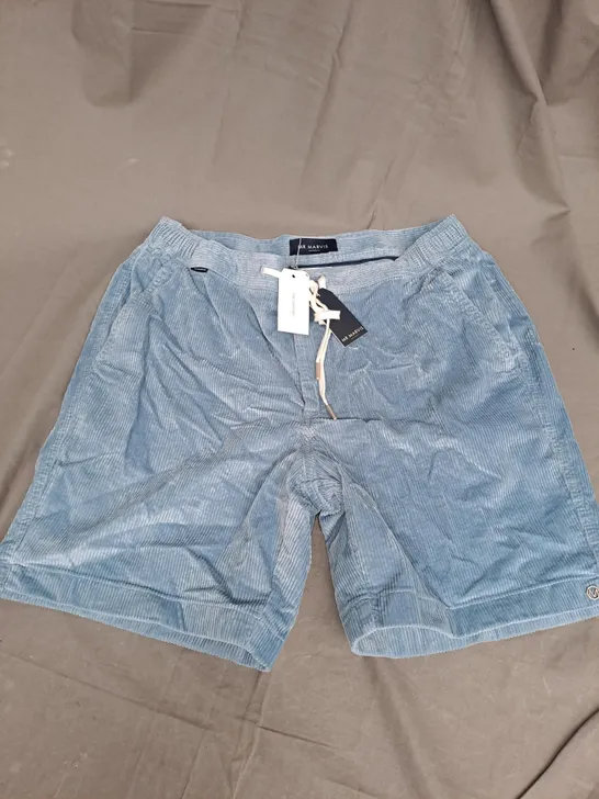 MR MARVIS THE SHORT CORDS SHORTS IN ANTARCTICS SIZE XL