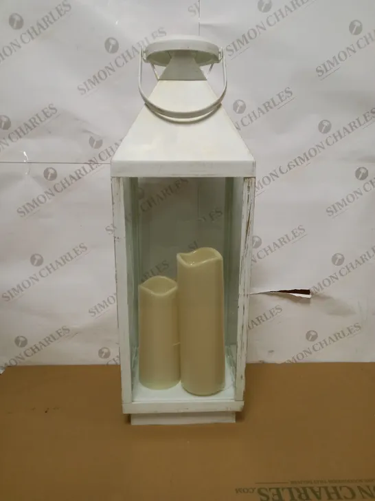 SMART SOLAR RIGA LANTERN IVORY RRP £39.99