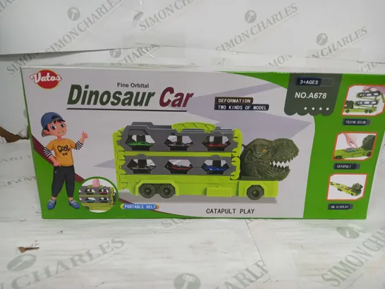 FINE ORBITAL DINOSAUR CAR