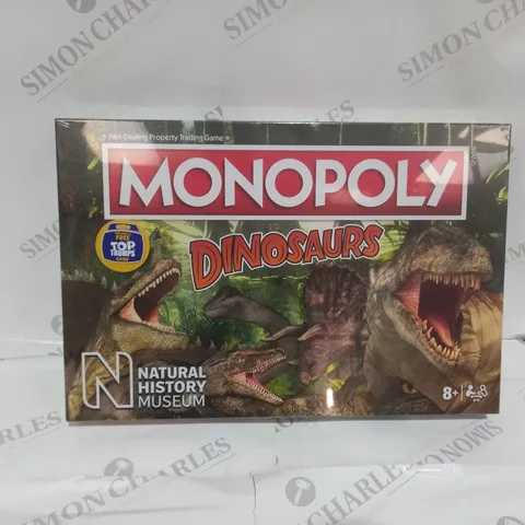 SEALED MONOPOLY DINOSAURS AGES 8+