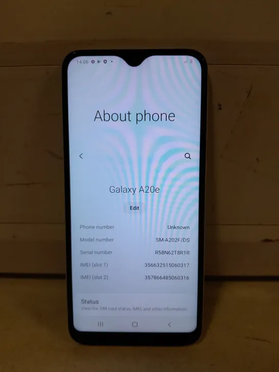 SAMSUNG GALAXY A20E MOBILE PHONE