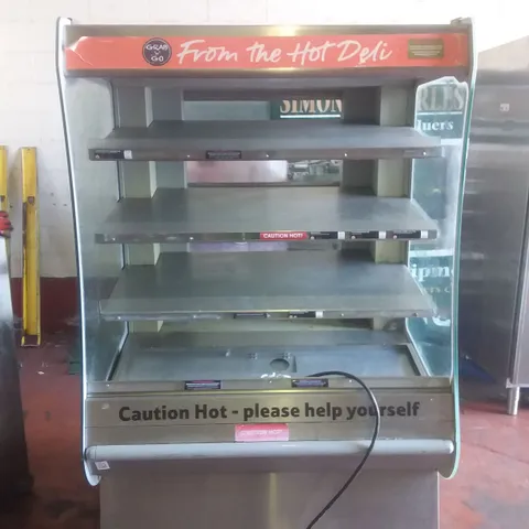 SELF SERVE HOT DELI CABINET