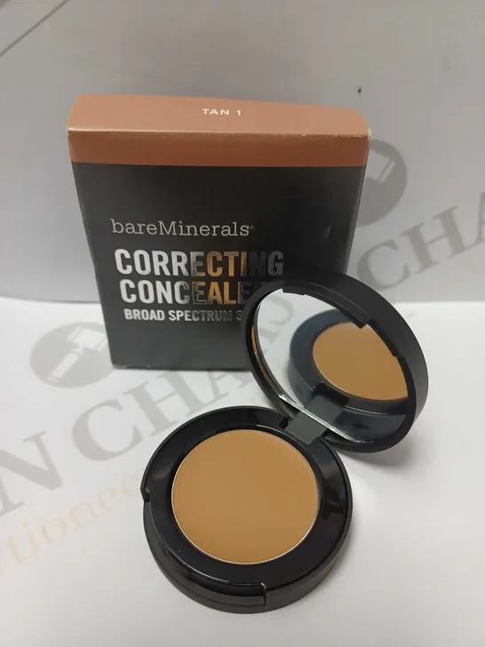 LOT OF 4 BAREMINERALS CORRECTING CONCEALERS SPF20 - TAN 1