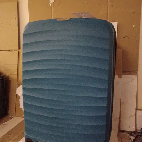 SUNWAVE PETROL BLUE SUITCASE