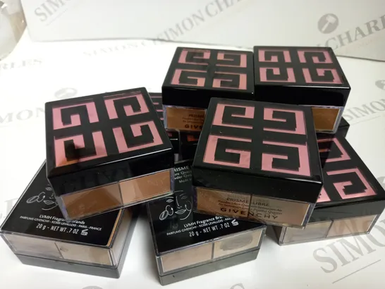 APPROXIMATELY 10 X GIVENCHY AIR SENSATION LOOSE POWDER QUARTET 