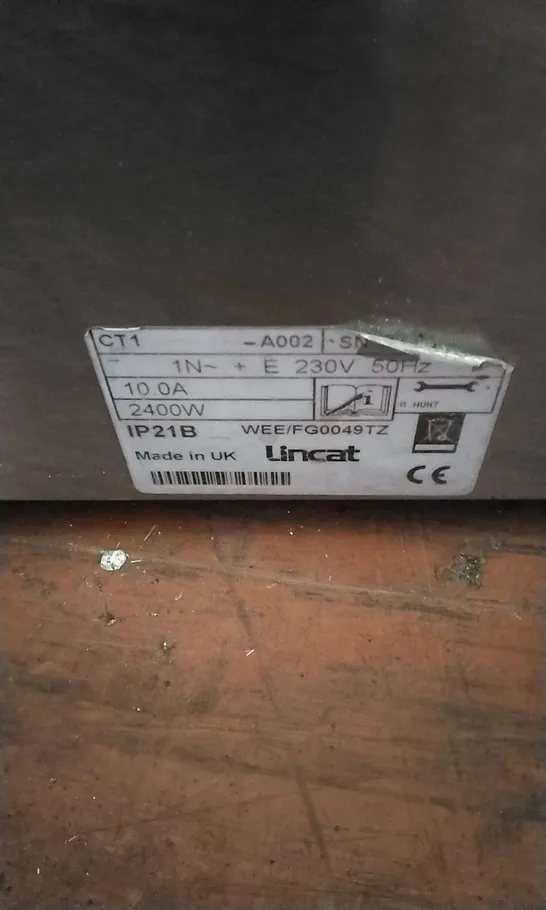 LINCAT CT1 CONVEYOR TOASTER