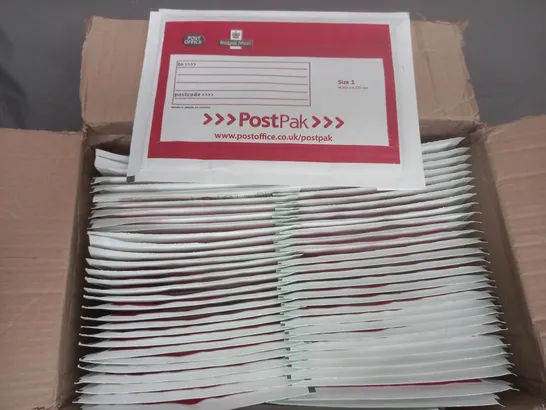 BOX OF APPROXIMATELY 60 PADDED ROAYAL MAIL ENVELOPES  