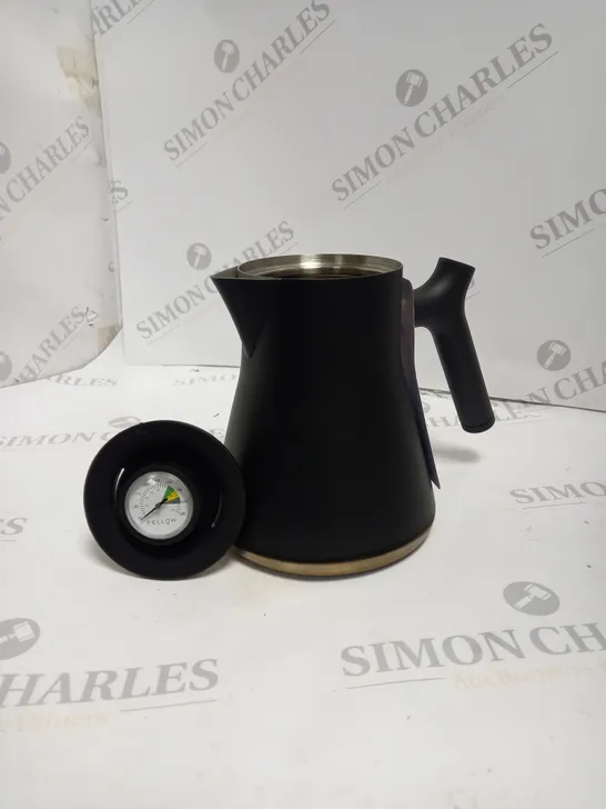 BOXED FELLOW RAVEN STOVETOP KETTLE AND TEA STEEPER. 