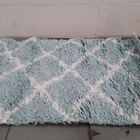 BRAND NEW PACO HOME KALMAR TURQUOISE RUG 60 X 100CM