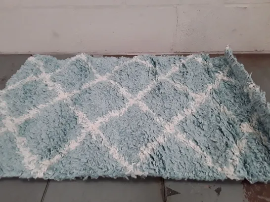 BRAND NEW PACO HOME KALMAR TURQUOISE RUG 60 X 100CM