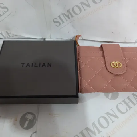 BOXED TAILIAN PURSE FOR WOMEN IN FLESH PINK