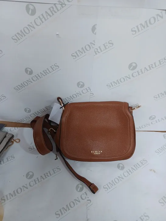 BRADLEY ONDON BROWN LEATHER HANDBAG