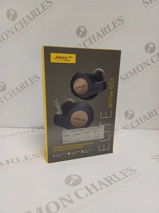 BOXED JABRA ELITE ACTIVE 65T EARBUDS