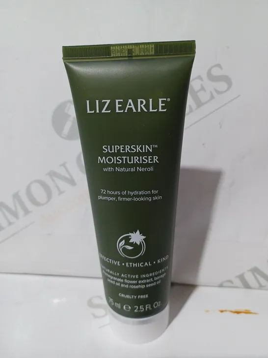 BOXED LIZ EARLE SUPERSKIN MOISTURISER WITH NATURAL NEROLI (75ML)