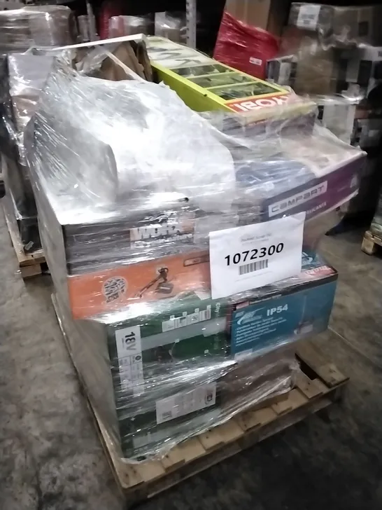 PALLET OF APPROXIMATELY 14 UNPROCESSED RAW RETURN HOUSEHOLD AND ELECTRICAL GOODS TO INCLUDE;