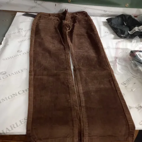 PAIR OF BROWN CORDS SIZE 31