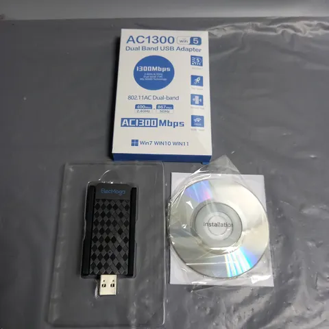 boxed AC1300 DUAL BAND USB ADAPTER 