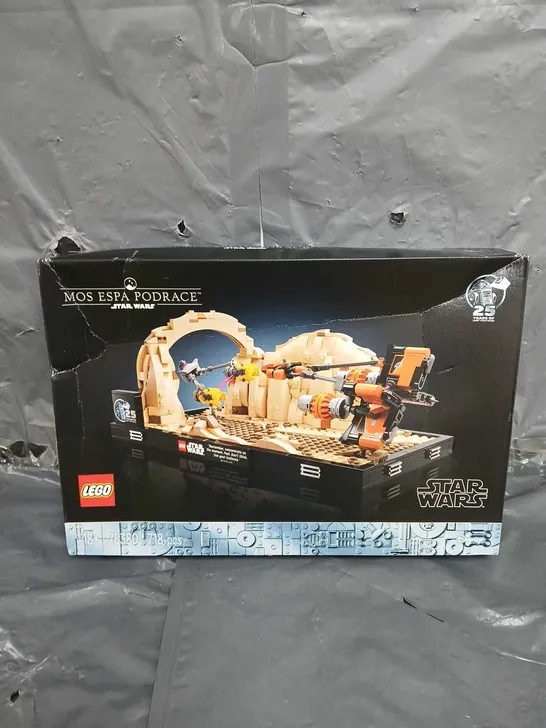 SEALED LEGO STAR WARS MOS ESPA PODRACE DIORAMA 75380